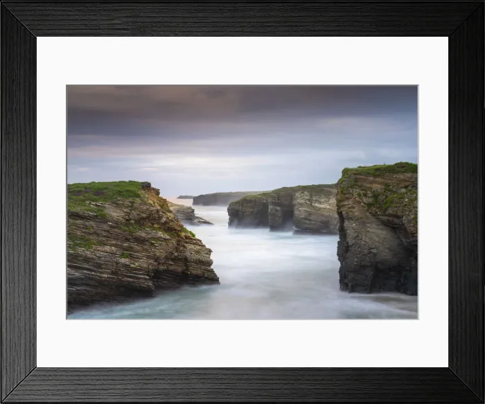 Framed Print : Spain, Galicia, Lugo, Ribadeo, Beach of the Cathedrals, close-up Framed Print : Spain, Galicia, Lugo, Ribadeo, Beach of the Cathedrals, close-up