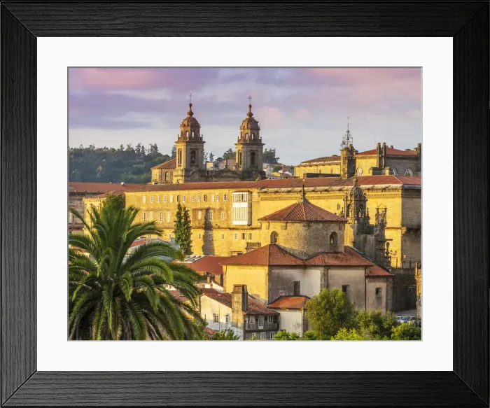 Framed Print : Spain, Galicia, Santiago de Compostela, cathedral, Church of San Fructuoso Framed Print : Spain, Galicia, Santiago de Compostela, cathedral, Church of San Fructuoso