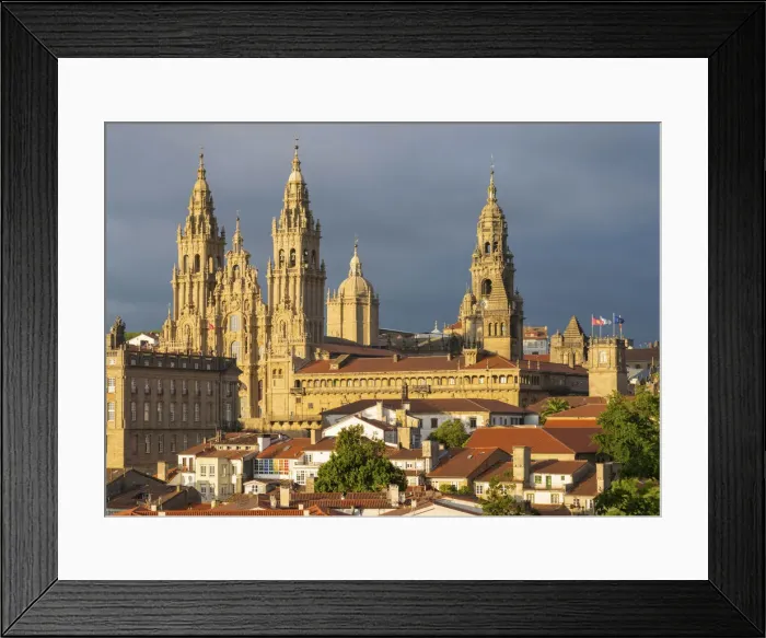 Framed Print : Spain, Galicia, Santiago de Compostela, cathedral. UNESCO World Heritage site Framed Print : Spain, Galicia, Santiago de Compostela, cathedral. UNESCO World Heritage site