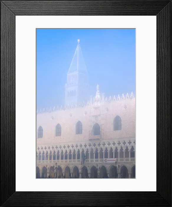 Framed Print : Piazza San Marco in the Fog, Venice, Veneto, Italy Framed Print : Piazza San Marco in the Fog, Venice, Veneto, Italy