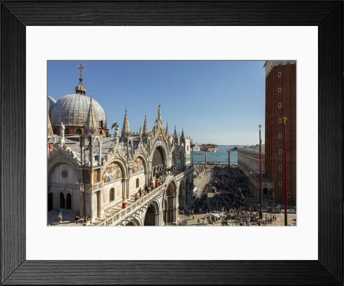 Framed Print : Basilica San Marco, St Marks Square, Venice, Veneto, Italy Framed Print : Basilica San Marco, St Marks Square, Venice, Veneto, Italy
