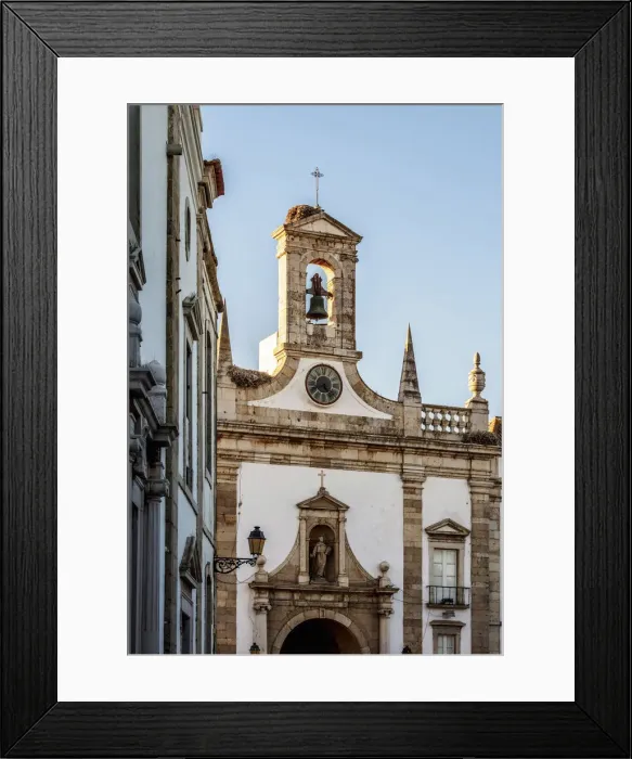 Framed Print : Arco da Vila, Faro, Algarve, Portugal