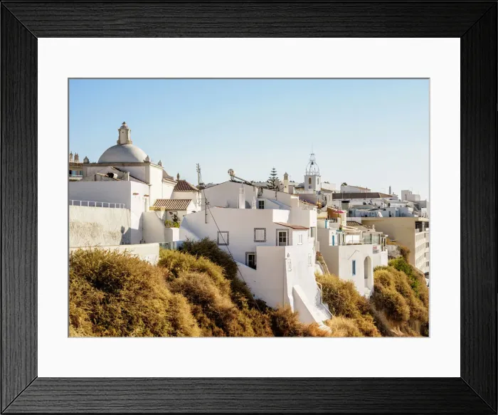 Framed Print : Albufeira Cityscape, Algarve, Portugal Framed Print : Albufeira Cityscape, Algarve, Portugal