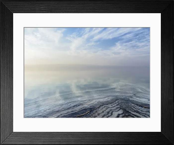 Framed Print : Salt Formations on the shore of the Dead Sea, Karak Governorate, Jordan Framed Print : Salt Formations on the shore of the Dead Sea, Karak Governorate, Jordan