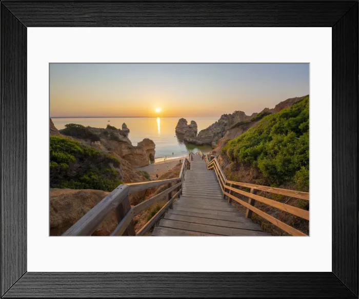 Framed Print : Portugal, Algarve, Faro district, Lagos, Camilo Beach (Praia do Camilo) Framed Print : Portugal, Algarve, Faro district, Lagos, Camilo Beach (Praia do Camilo)
