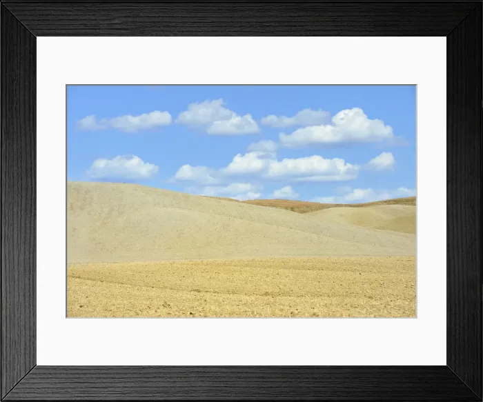 Framed Print : Crete Senesi, Senese Clays hills landscape in Tuscany region, Siena province, Italy Framed Print : Crete Senesi, Senese Clays hills landscape in Tuscany region, Siena province, Italy