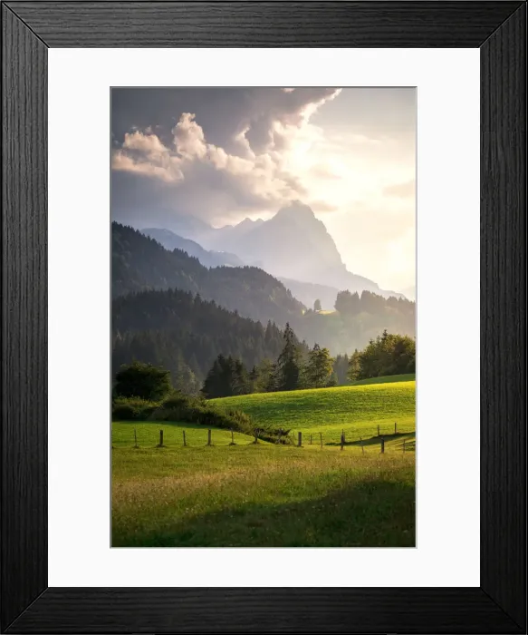 Framed Print : Geroldsee, Garmisch Partenkirchen, Bayern, Germany Framed Print : Geroldsee, Garmisch Partenkirchen, Bayern, Germany