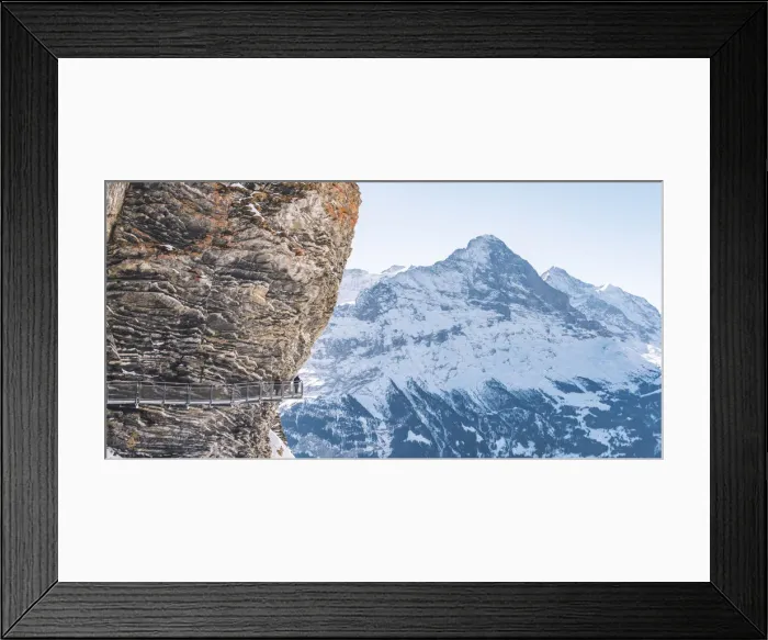 Framed Print : First Walk, Grindelwald, Berner Oberland, canton of Bern, Switzerland Framed Print : First Walk, Grindelwald, Berner Oberland, canton of Bern, Switzerland
