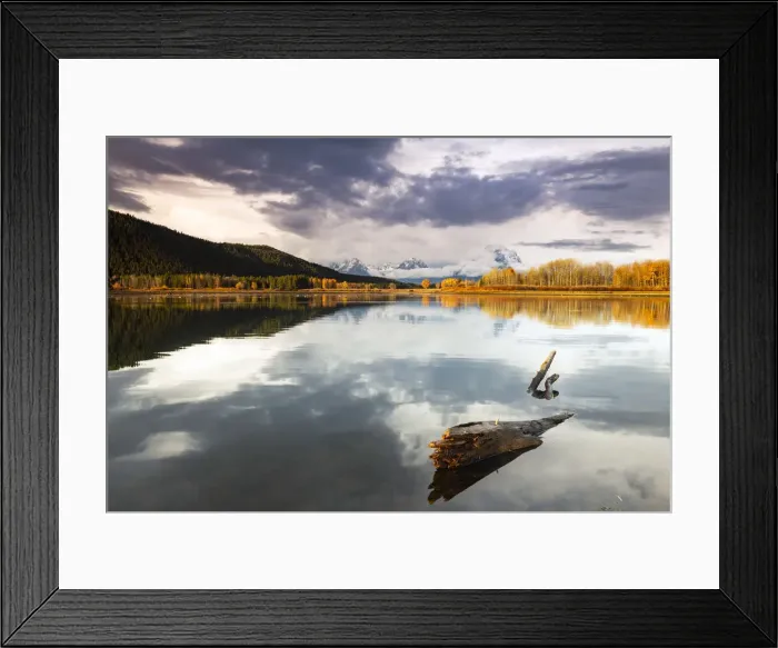 Framed Print : Oxbow bend, Grand Teton National Park, Wyoming, USA Framed Print : Oxbow bend, Grand Teton National Park, Wyoming, USA