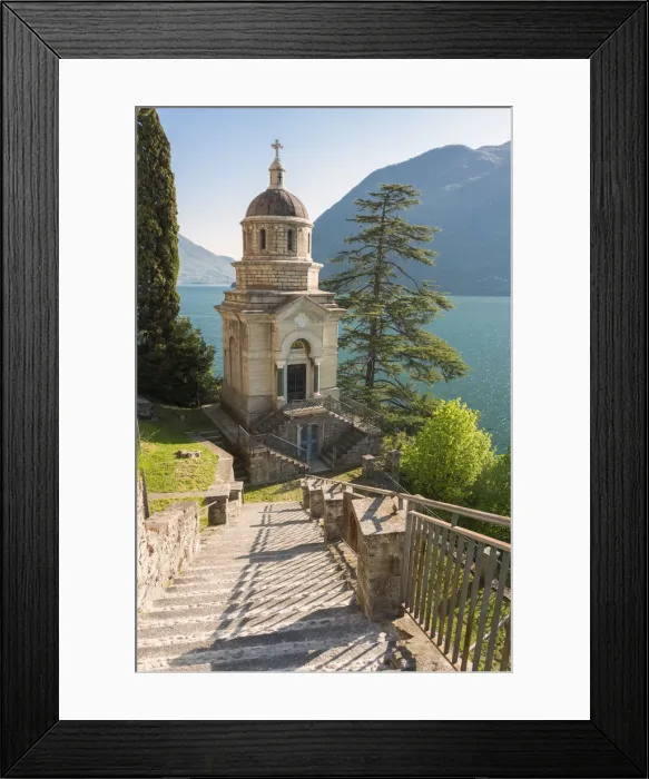 Framed Print : Small chapel belonging to the sanctuary of the Madonna dell Immacolata Framed Print : Small chapel belonging to the sanctuary of the Madonna dell Immacolata