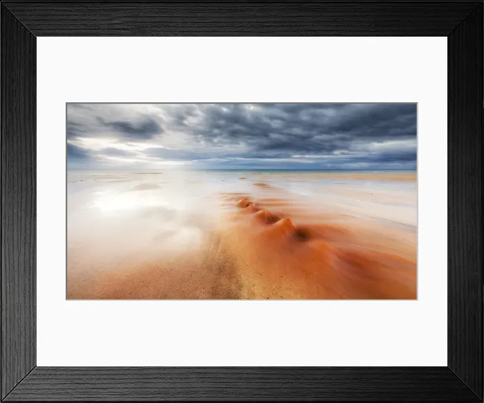Framed Print : The red river in Traigh Mhor beach, North Tolsta, Hebrides, Scotland, United Kingdom Framed Print : The red river in Traigh Mhor beach, North Tolsta, Hebrides, Scotland, United Kingdom
