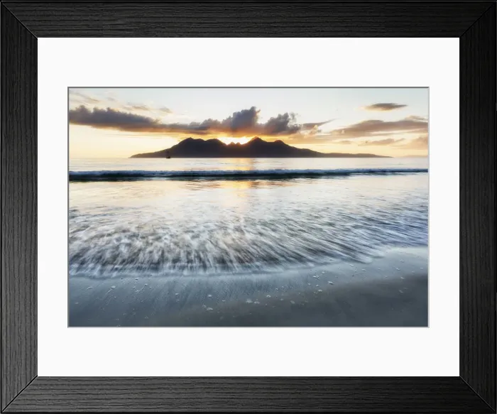 Framed Print : Laig beach, Island of Eigg, Hebrides, Scotland, United Kingdom Framed Print : Laig beach, Island of Eigg, Hebrides, Scotland, United Kingdom