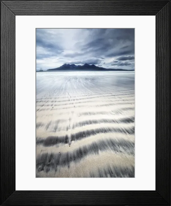 Framed Print : Laig beach, Island of Eigg, Hebrides, Scotland, United Kingdom