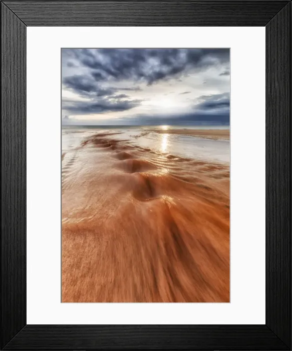 Framed Print : The red river in Traigh Mhor beach, North Tolsta, Hebrides, Scotland, United Kingdom Framed Print : The red river in Traigh Mhor beach, North Tolsta, Hebrides, Scotland, United Kingdom