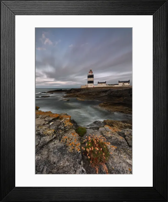 Framed Print : Hook Head lighthouse, Hook peninsula, country Wexford, Leinster province, south east Framed Print : Hook Head lighthouse, Hook peninsula, country Wexford, Leinster province, south east