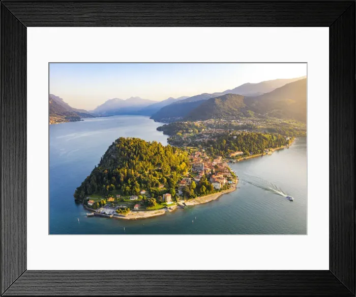 Framed Print : Bellagio, Como Province, Lombardy, Italy, Europe