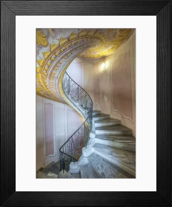 Framed Print : Melk, Wachau, Lower Austria, Austria, Europe. Staircase inside the Benedectine abbey Framed Print : Melk, Wachau, Lower Austria, Austria, Europe. Staircase inside the Benedectine abbey