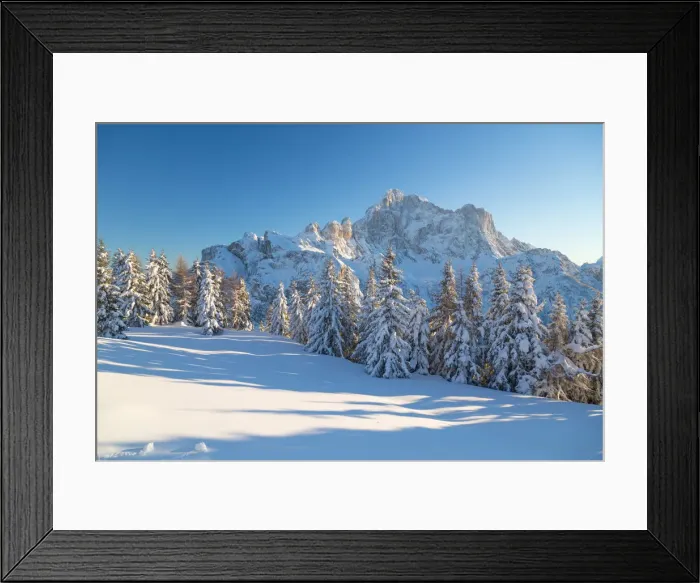 Framed Print : Civetta peak at sunset from Fertazza. Alleghe, Veneto, Italy, Europe Framed Print : Civetta peak at sunset from Fertazza. Alleghe, Veneto, Italy, Europe