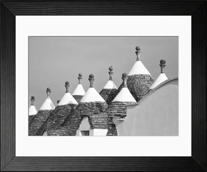 Framed Print : Italy, Apulia (Puglia), Bari district, Itria Valley, traditional trulli Framed Print : Italy, Apulia (Puglia), Bari district, Itria Valley, traditional trulli