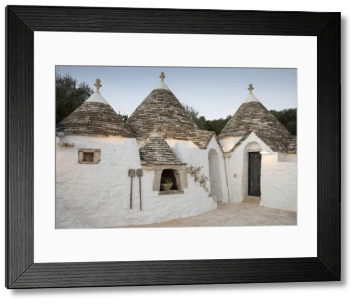 Framed Print : Italy, Apulia (Puglia), Bari district, Itria Valley, Cisternino, traditional trulli Framed Print : Italy, Apulia (Puglia), Bari district, Itria Valley, Cisternino, traditional trulli