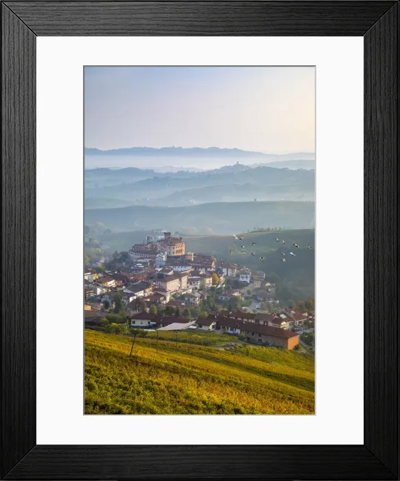 Framed Print : Italy, Piedmont (Piemonte), Colline del Barolo, Cuneo district, Langhe, Barolo Framed Print : Italy, Piedmont (Piemonte), Colline del Barolo, Cuneo district, Langhe, Barolo