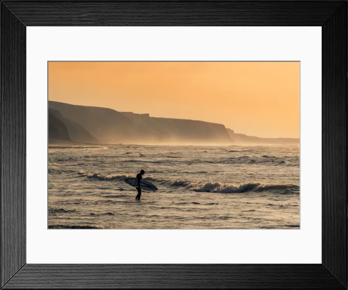 Framed Print : Surfer, Praia do Canal, Aljezur, Algarve, Portugal Framed Print : Surfer, Praia do Canal, Aljezur, Algarve, Portugal