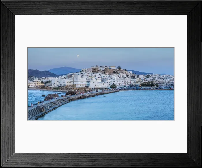 Framed Print : Naxos Town, Naxos, Cyclade Islands, Greece Framed Print : Naxos Town, Naxos, Cyclade Islands, Greece