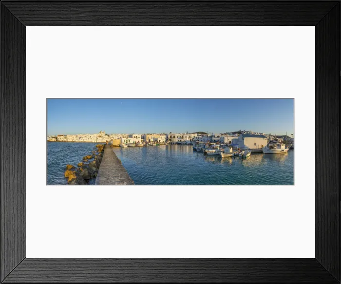Framed Print : Naousa, Paros, Cyclade Islands, Greece Framed Print : Naousa, Paros, Cyclade Islands, Greece