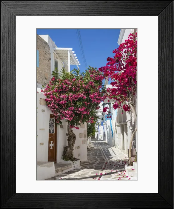 Framed Print : Parikia, Paros, Cyclade Islands, Greece Framed Print : Parikia, Paros, Cyclade Islands, Greece