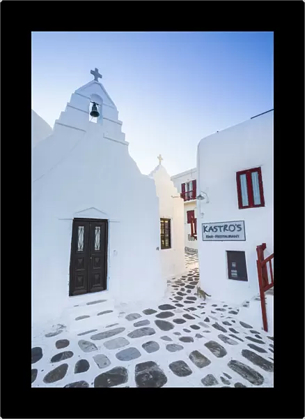Paraportiani Orthodox Church, Mykonos Town, Mykonos, Cyclade Islands, Greece