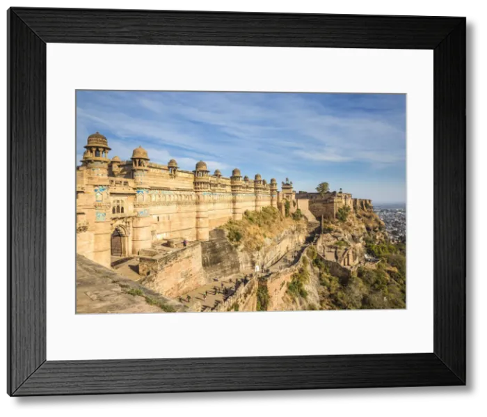 Framed Print : India, Madhya Pradesh, Gwalior, Gwalior Fort, Man Singh Palace Framed Print : India, Madhya Pradesh, Gwalior, Gwalior Fort, Man Singh Palace