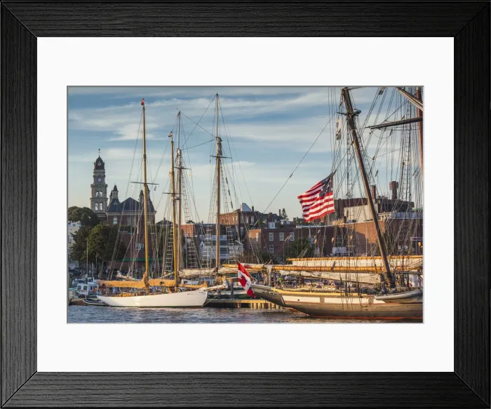 Framed Print : USA, New England, Massachusetts, Cape Ann, Gloucester, Gloucester Schooner Festival Framed Print : USA, New England, Massachusetts, Cape Ann, Gloucester, Gloucester Schooner Festival