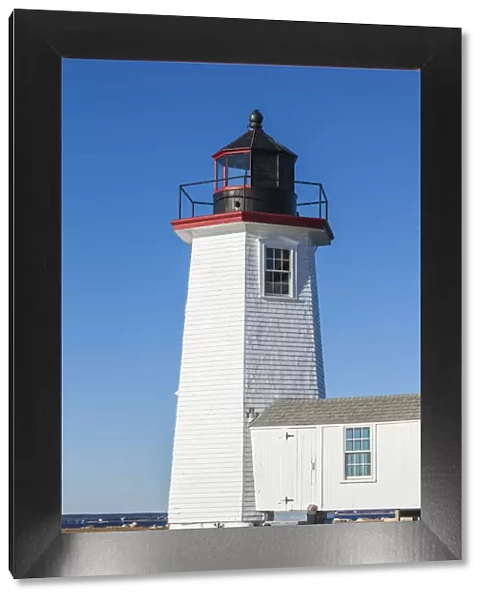 USA, New England, Massachusetts, Cape Cod, Pocasset, Wings Neck Light lighthouse