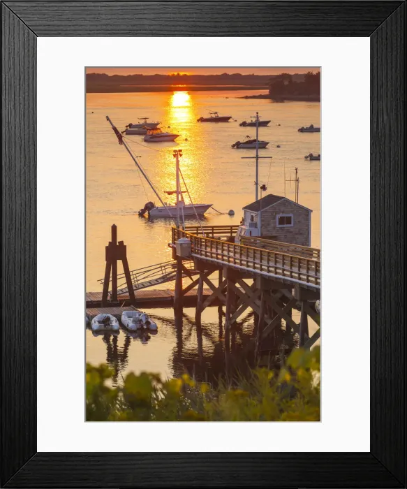 Framed Print : USA, New England, Massachusetts, Ipswich, sunrise over Great Neck Framed Print : USA, New England, Massachusetts, Ipswich, sunrise over Great Neck
