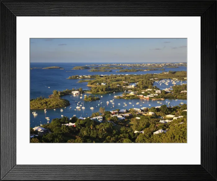 Framed Print : Bermuda, Southampton Parish, Gibbs Hill lighthouse, view from Gibbs Hill overlooking Framed Print : Bermuda, Southampton Parish, Gibbs Hill lighthouse, view from Gibbs Hill overlooking