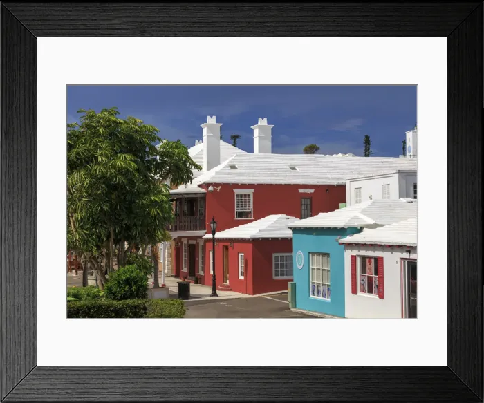 Framed Print : Bermuda, St. Georges Historical Town Framed Print : Bermuda, St. Georges Historical Town