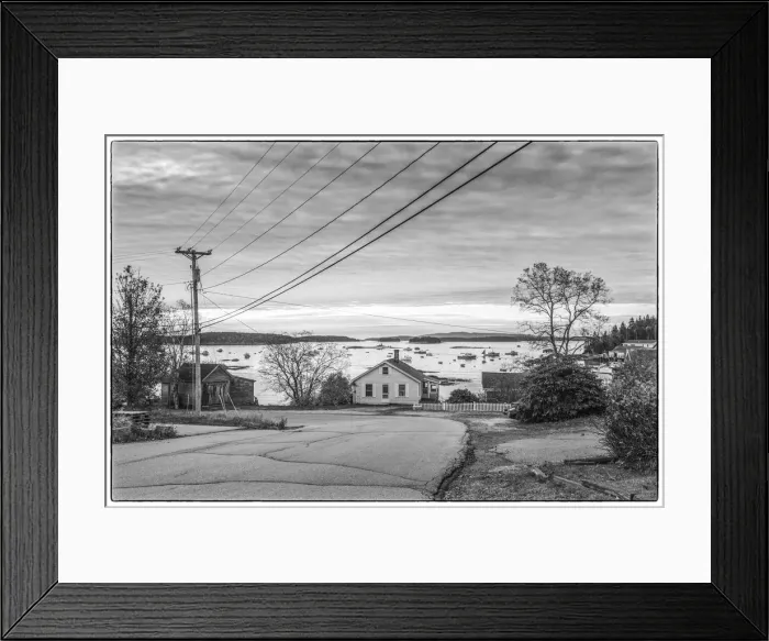 Framed Print : USA, Maine, Stonington, Stonington Harbor, dawn Framed Print : USA, Maine, Stonington, Stonington Harbor, dawn