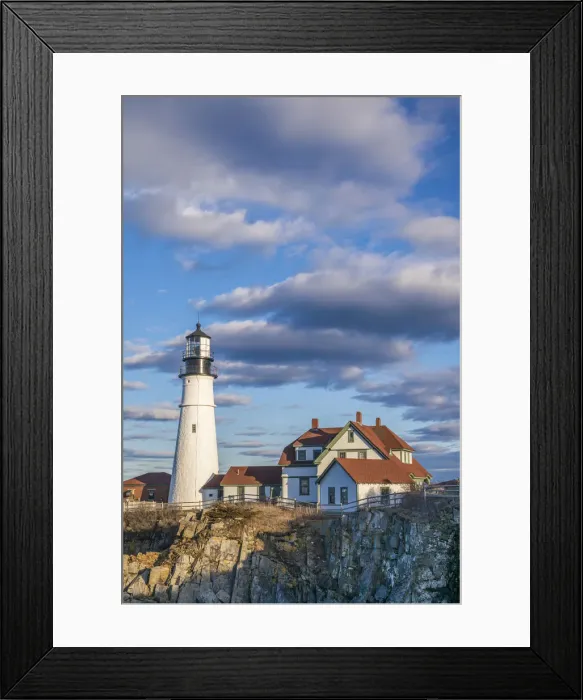 Framed Print : USA, Maine, Cape Elizabeth, Portland Head Light lighthouse Framed Print : USA, Maine, Cape Elizabeth, Portland Head Light lighthouse