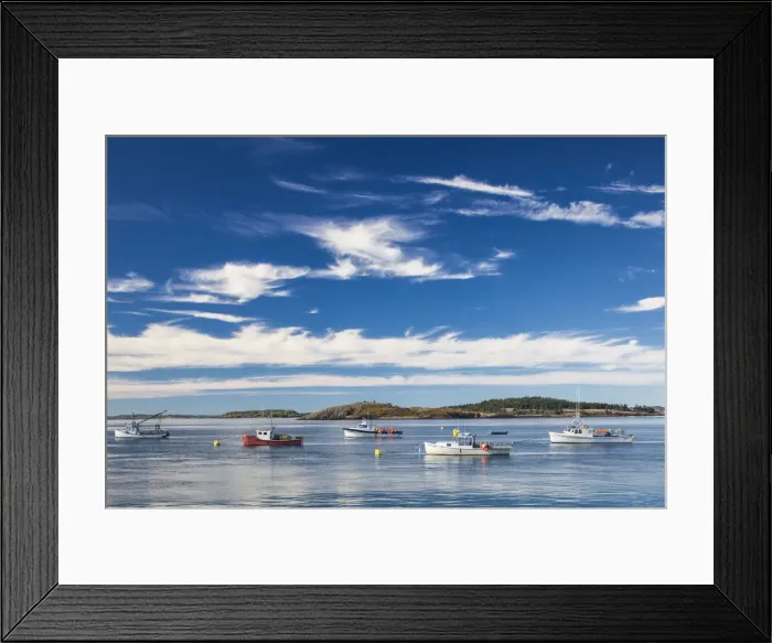 Framed Print : USA, Maine, Lubec, fishing boats in Lubec Harbor Framed Print : USA, Maine, Lubec, fishing boats in Lubec Harbor