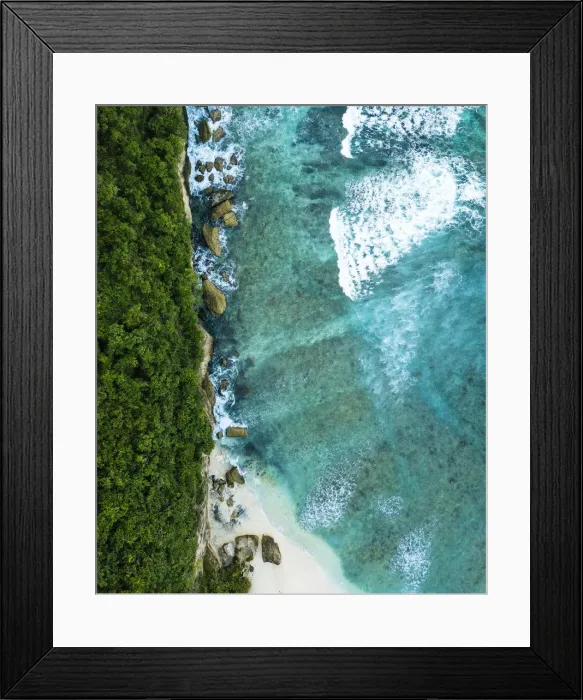Framed Print : Aerial View of Sunrise over Batupadasan, Klungkung, Nusa Penida, Bali, Indonesia Framed Print : Aerial View of Sunrise over Batupadasan, Klungkung, Nusa Penida, Bali, Indonesia