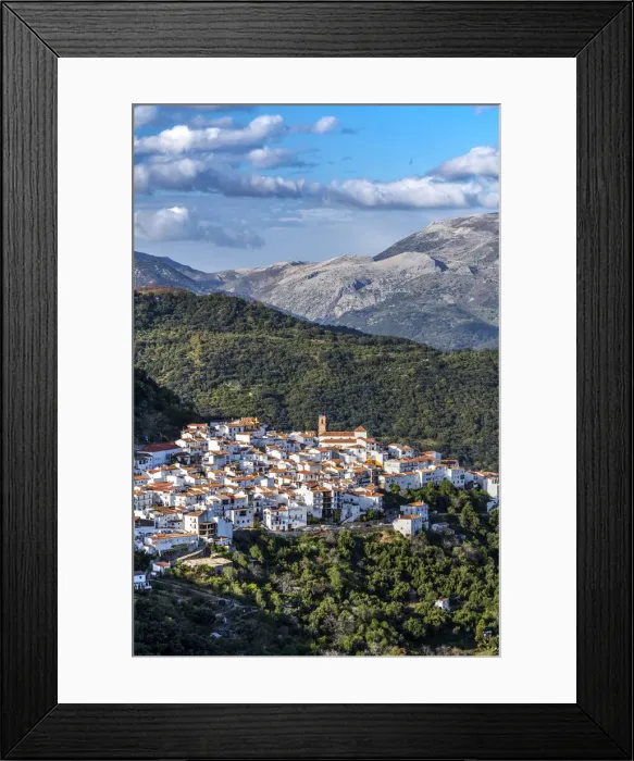 Framed Print : Algatocin, Andalusia, Spain Framed Print : Algatocin, Andalusia, Spain