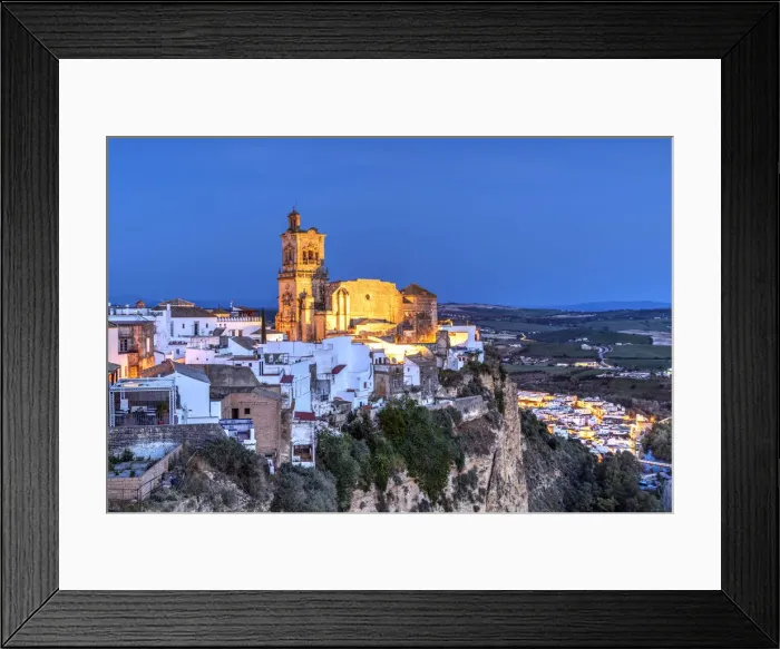 Framed Print : Arcos de la Frontera, Andalusia, Spain Framed Print : Arcos de la Frontera, Andalusia, Spain