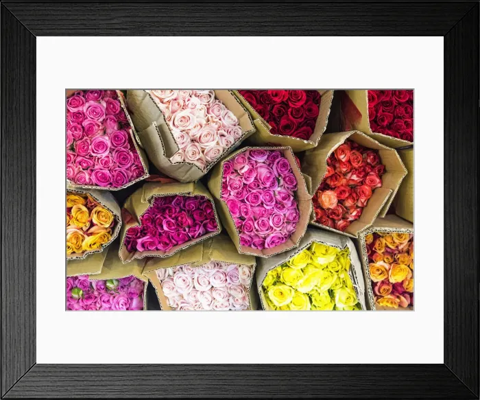 Framed Print : Flower market in Ho Chi Minh City (Saigon), Vietnam Framed Print : Flower market in Ho Chi Minh City (Saigon), Vietnam