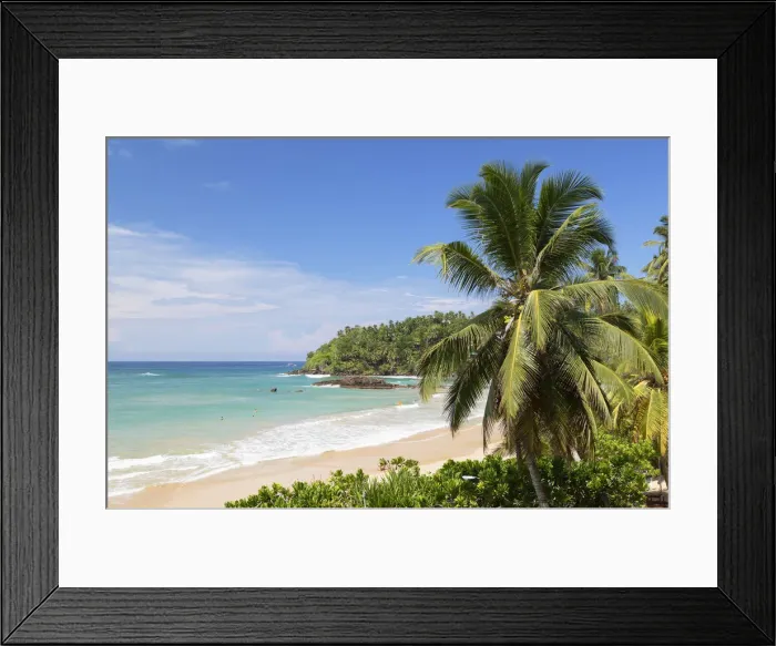 Framed Print : Mirissa beach, Southern Province, Sri Lanka Framed Print : Mirissa beach, Southern Province, Sri Lanka