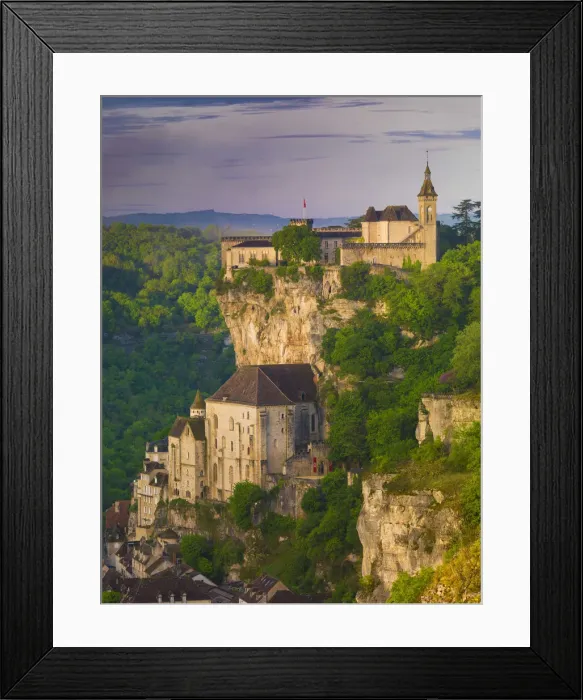 Framed Print : France, Lot, Midi Pyrenees, Rocamadour, Natural regional parc Causses du Quercy, UNESCO Framed Print : France, Lot, Midi Pyrenees, Rocamadour, Natural regional parc Causses du Quercy, UNESCO
