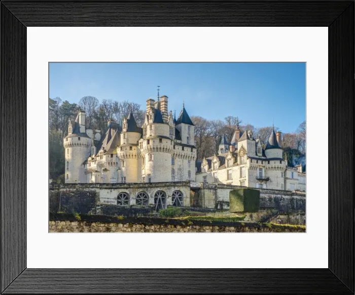 Framed Print : ChAteau d UssA castle, Rigny-UssA, Indre-et-Loire, Centre, France Framed Print : ChAteau d UssA castle, Rigny-UssA, Indre-et-Loire, Centre, France