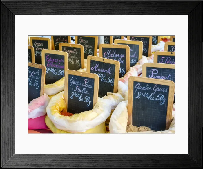 Framed Print : Morning farmers market on Place Carnot, Ville Basse, Carcassonne, Aude Department Framed Print : Morning farmers market on Place Carnot, Ville Basse, Carcassonne, Aude Department