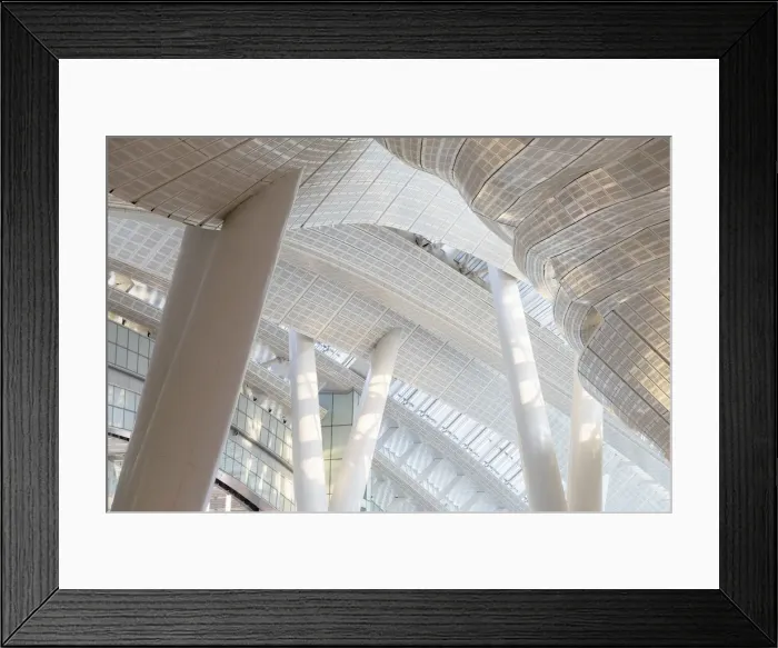 Framed Print : Interior of West Kowloon High Speed Rail Station, West Kowloon, Hong Kong Framed Print : Interior of West Kowloon High Speed Rail Station, West Kowloon, Hong Kong