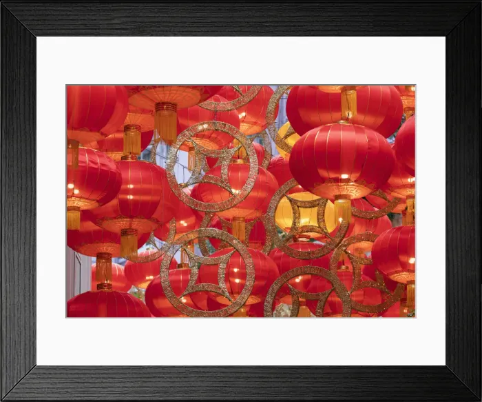Framed Print : Chinese New Year decorations on Lee Tung Avenue, Wan Chai, Hong Kong Island, Hong Kong Framed Print : Chinese New Year decorations on Lee Tung Avenue, Wan Chai, Hong Kong Island, Hong Kong