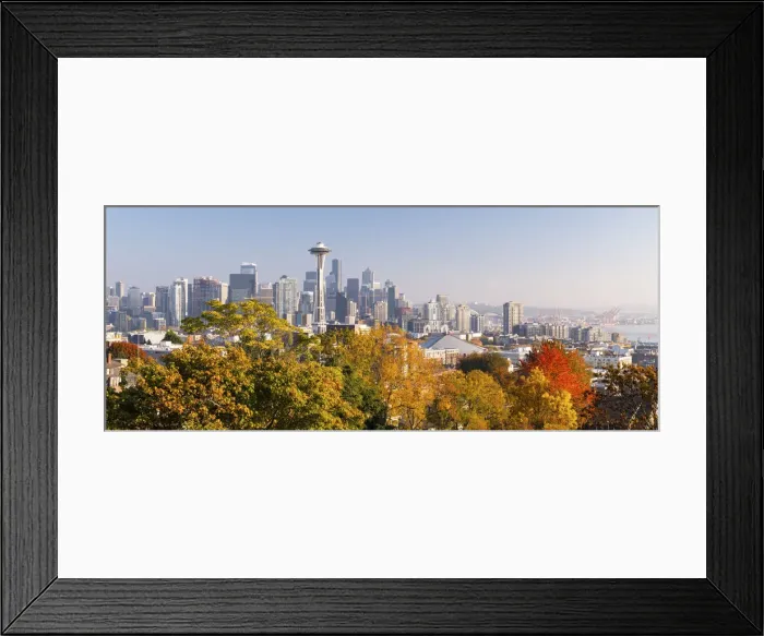 Framed Print : View of Seattle from Kerry Park, Seattle Washington, USA Framed Print : View of Seattle from Kerry Park, Seattle Washington, USA
